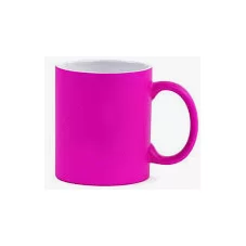 11oz neon pink mug for CO2 laser engrave
