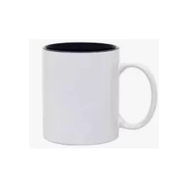 11oz black colored inside sublimation mug