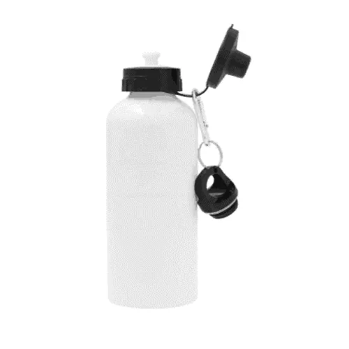 600ml sublimation aluminium water bottle,white
