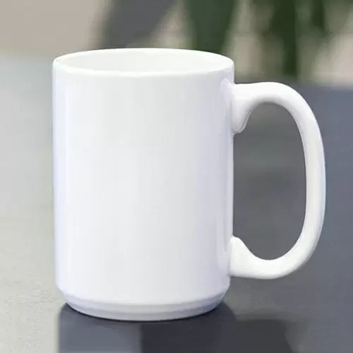 15oz white sublimation mug