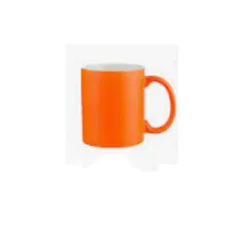 11oz neon orange mug for CO2 laser engrave
