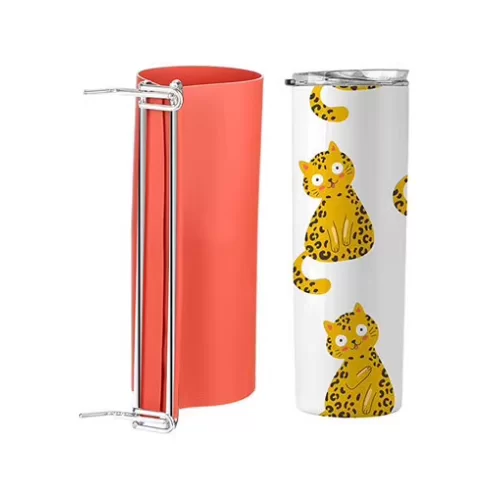 Silicon wrap for 20oz stainless steel flask printing