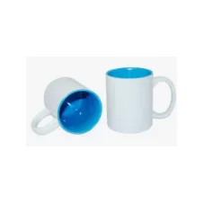 11oz light blue( Pantone2925c)colored inside sublimation mug