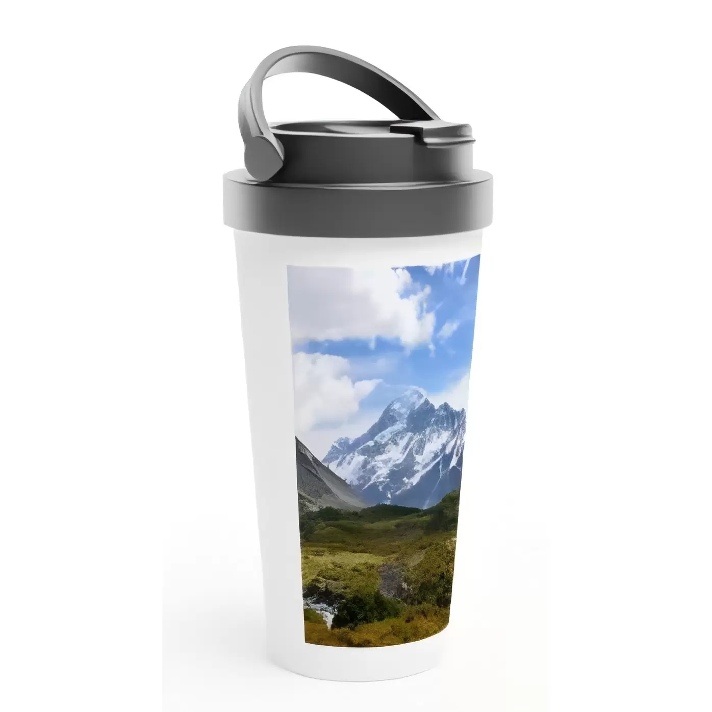 Sublimation insulated stainless steel travel mug,15oz